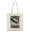 Эко-сумка Led Zeppelin Дирижабль Бежевый фото