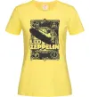 Женская футболка Led Zeppelin Дирижабль Лимонный фото