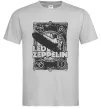 Мужская футболка Led Zeppelin Дирижабль Серый фото