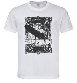 Мужская футболка Led Zeppelin Дирижабль Мужская футболка Led Zeppelin Дирижабль
