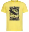 Мужская футболка Led Zeppelin Дирижабль Лимонный фото