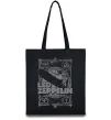 Эко-сумка Led Zeppelin Дирижабль Черный фото