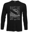 Лонгслів Led Zeppelin Дирижабль Чорний фото