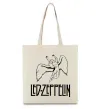 Еко-сумка Led Zeppelin Angel Бежевий фото