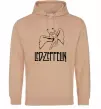 Мужская толстовка (худи) Led Zeppelin Angel Песочный фото