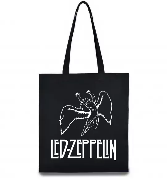 Еко-сумка Led Zeppelin Angel Чорний фото