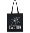 Еко-сумка Led Zeppelin Angel Чорний фото