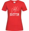 Женская футболка Led Zeppelin Angel Красный фото