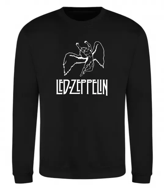 Свитшот Led Zeppelin Angel Черный фото