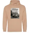 Женская толстовка (худи) Led Zeppelin photo Песочный фото