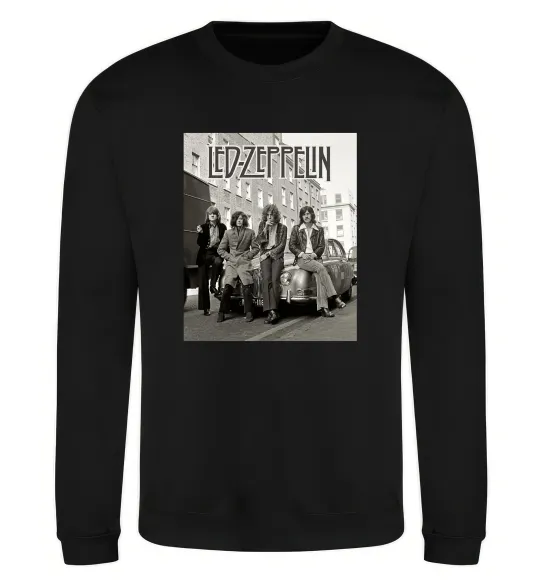 Свитшот Led Zeppelin photo Черный фото