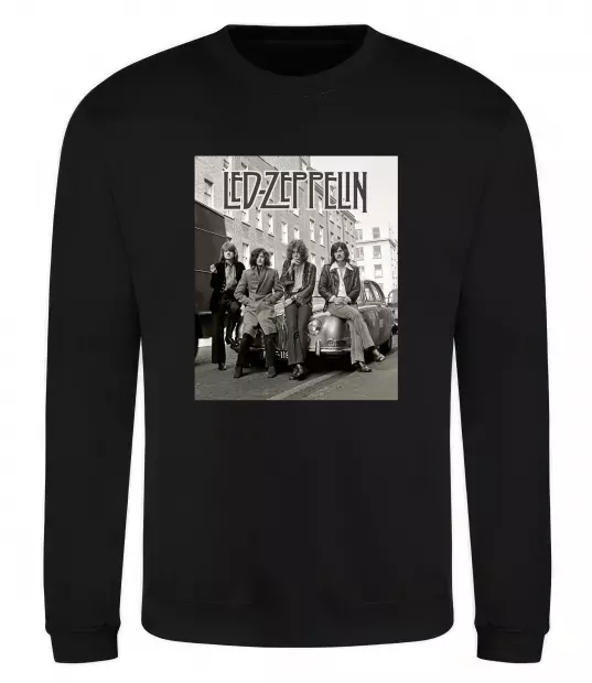 Свитшот Led Zeppelin photo Черный фото