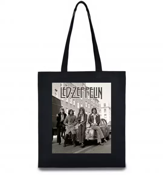 Эко-сумка Led Zeppelin photo Черный фото