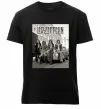 Мужская премиум футболка Led Zeppelin photo Черный фото
