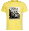 Мужская футболка Led Zeppelin photo Лимонный фото