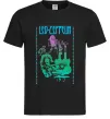Мужская футболка Led Zeppelin Neon Черный фото