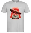 Мужская футболка Mothership Led Zeppelin Серый фото