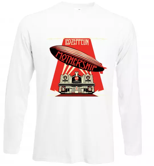 Лонгслив Mothership Led Zeppelin Белый фото