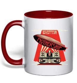 Чашка с цветной ручкой Mothership Led Zeppelin Чашка с цветной ручкой Mothership Led Zeppelin