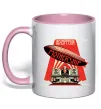 Чашка с цветной ручкой Mothership Led Zeppelin Нежно розовый Чашка с цветной ручкой Mothership Led Zeppelin Нежно розовый фото
