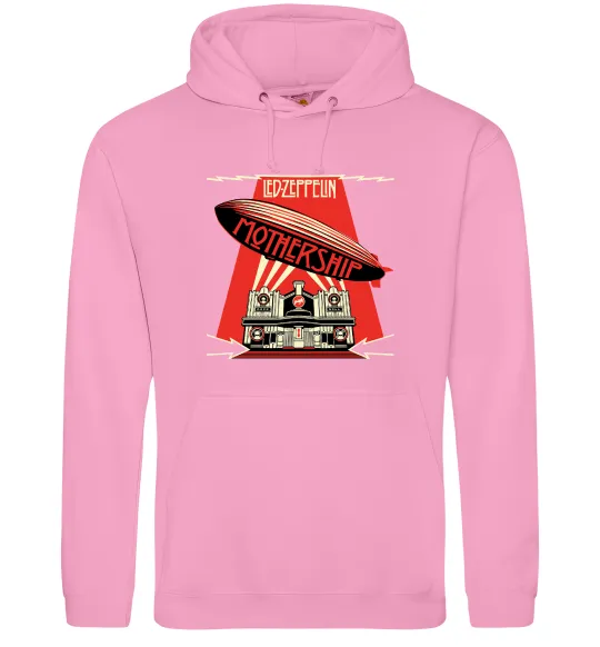 Жіноча толстовка (худі) Mothership Led Zeppelin Рожевий фото