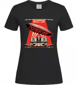 Женская футболка Mothership Led Zeppelin Черный фото