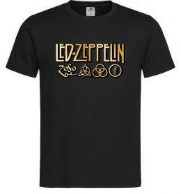 Мужская футболка Led Zeppelin gold