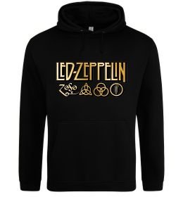 Мужская толстовка (худи) Led Zeppelin gold