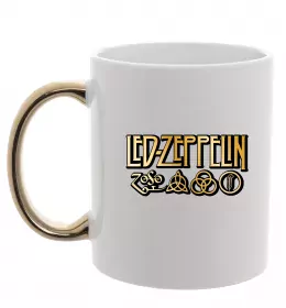 Чашка с цветной ручкой