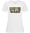 Женская футболка Led Zeppelin gold Белый фото