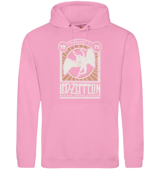 Женская толстовка (худи) Led Zeppelin 1975 Розовый фото