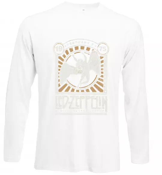 Лонгслив Led Zeppelin 1975 Белый фото