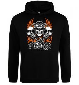 Чоловіча толстовка (худі) Bike and fire