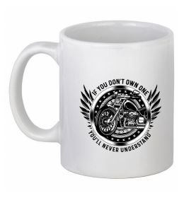 Чашка керамическая Biker You`ll never understand