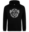 Женская толстовка (худи) Biker You`ll never understand Черный фото