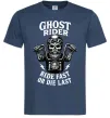 Мужская футболка Ghost rider Темно-синий фото
