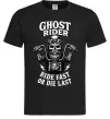 Мужская футболка Ghost rider Черный фото