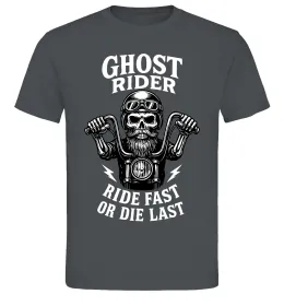 Мужская футболка Ghost rider Графит фото