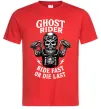 Мужская футболка Ghost rider Красный фото