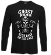 Лонгслив Ghost rider Черный фото