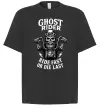 Футболка Оверсайз Ghost rider Черный фото