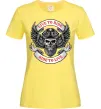 Жіноча футболка Live to ride Лимонний фото
