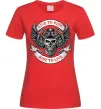 Жіноча футболка Live to ride Червоний фото