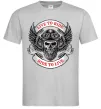 Мужская футболка Live to ride Серый фото