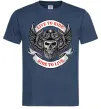 Мужская футболка Live to ride Темно-синий фото