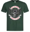 Мужская футболка Live to ride Темно-зеленый фото