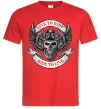 Мужская футболка Live to ride Красный фото