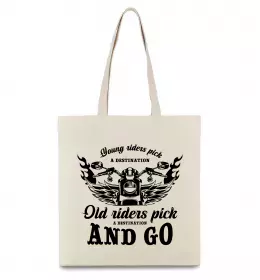 Еко-сумка Bike and fire Чорний фото