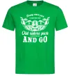 Чоловіча футболка Old riders Зелений фото