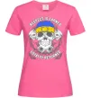 Женская футболка Respect is earned Ярко-розовый фото